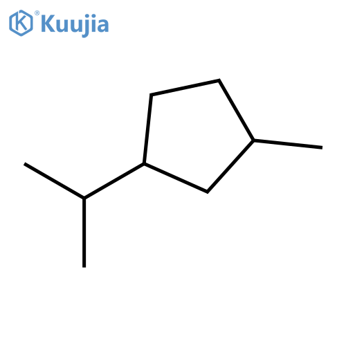 Cyclopentane, 1-methyl-3-(1-methylethyl)- structure