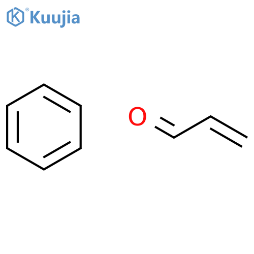 2-Propenal, compd. with benzene (1:1) structure