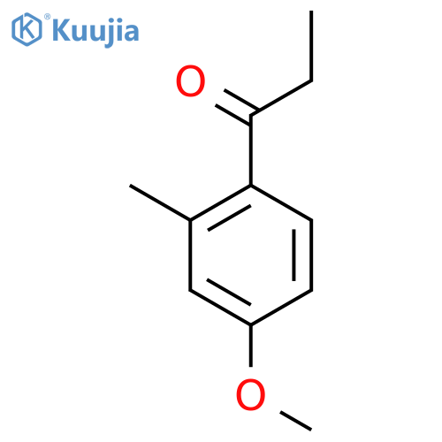 1-Propanone, 1-(4-methoxy-2-methylphenyl)- structure