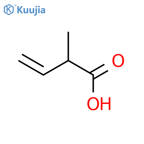 2-methylbut-3-enoic acid structure