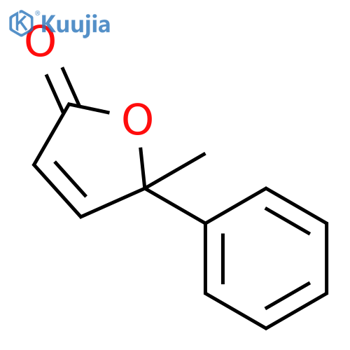 5-Methyl-5-phenylfuran-2(5h)-one structure