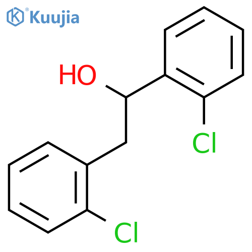 1,2-Bis(2-chlorophenyl)ethan-1-ol structure