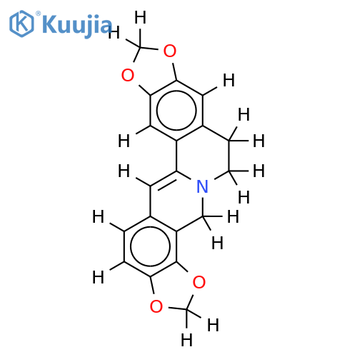 2,3,9,10-Bis-methylendioxy-dihydroprotoberin structure