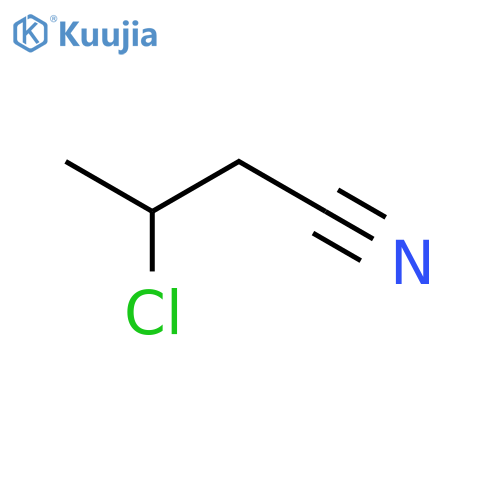 Butanenitrile,3-chloro- structure