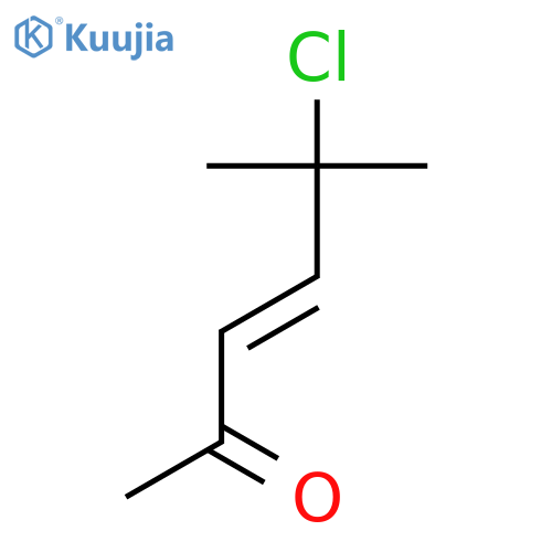 3-HEXEN-2-ONE, 5-CHLORO-5-METHYL-, (3E)- structure