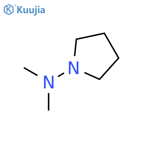 N,N-dimethylpyrrolidin-1-amine structure