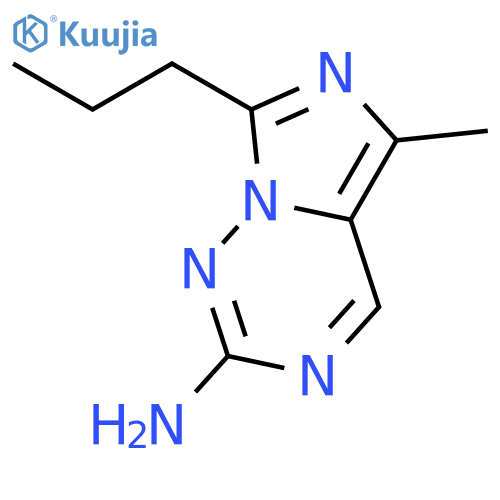 5-methyl-7-propyl-Imidazo[5,1-f][1,2,4]triazin-2-amine structure