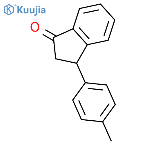 1H-Inden-1-one, 2,3-dihydro-3-(4-methylphenyl)- structure