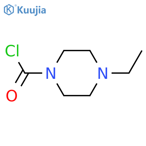 4-Ethyl-piperazine-1-carbonyl chloride structure