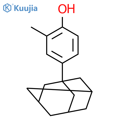 4-(1-adamantyl)-2-methylphenol structure
