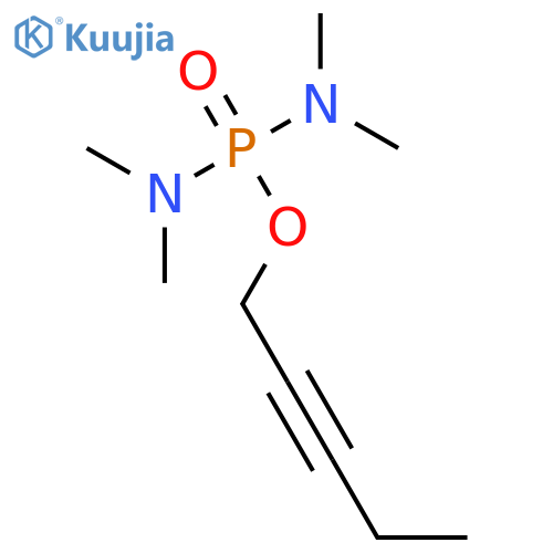 tetra-N-methyl-phosphorodiamidic acid pent-2-ynyl ester structure