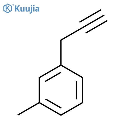 1-methyl-3-(prop-2-yn-1-yl)benzene structure