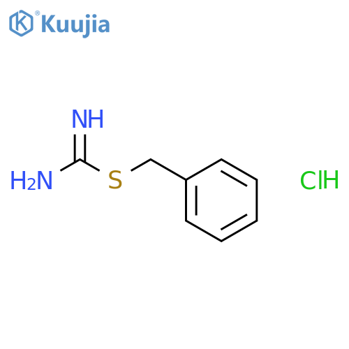 2-Benzyl-2-thiopseudourea Hydrochloride structure