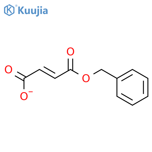 2-Butenedioic acid(2E)-, 1,4-bis(phenylmethyl) ester structure