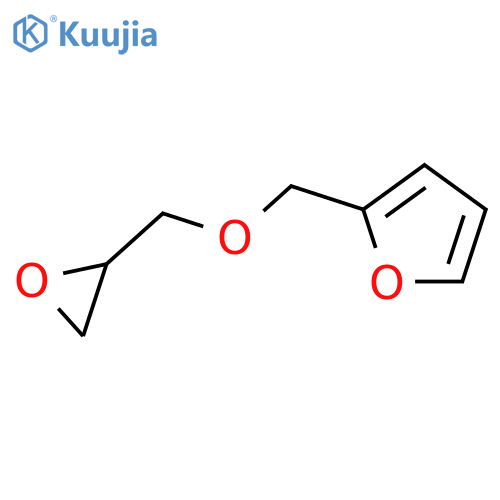 2-(oxiran-2-ylmethoxy)methylfuran structure