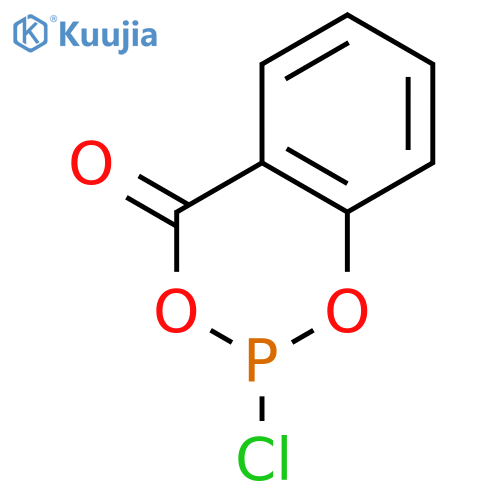2-chloro-2,4-dihydro-1,3,2-benzodioxaphosphinin-4-one structure
