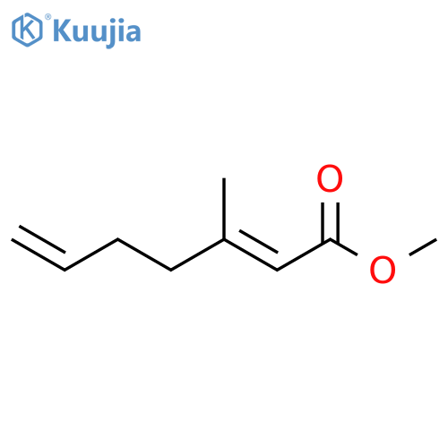 2,6-HEPTADIENOIC ACID, 3-METHYL-, METHYL ESTER, (E)- structure
