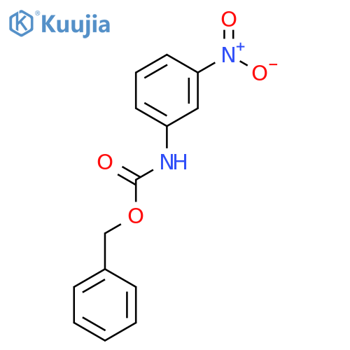 carbamic acid, (3-nitrophenyl)-, phenylmethyl ester (9ci) structure