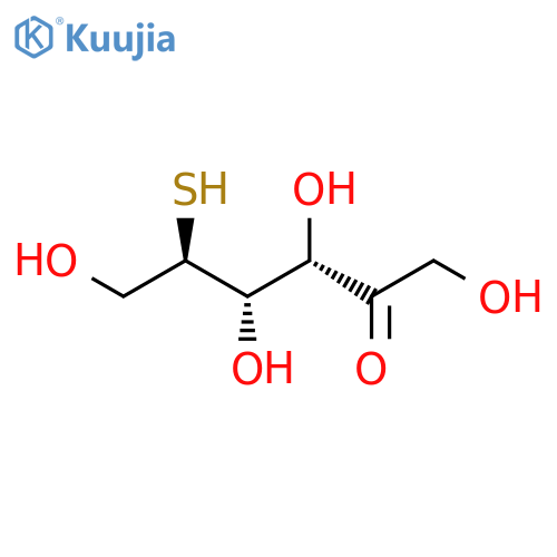 D-Fructose, 5-thio- structure