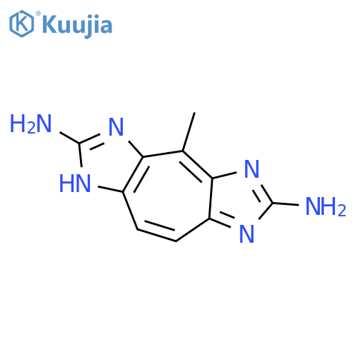 4-methyl-1H-cyclohepta[1,2-d:4,5-d']diimidazole-2,6-diamine structure