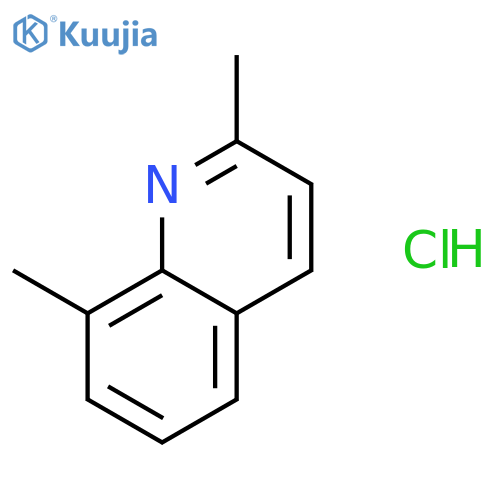 2,8-dimethylquinoline hydrochloride structure