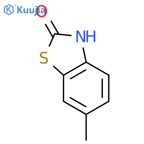 6-methyl-1,3-benzothiazol-2-ol structure