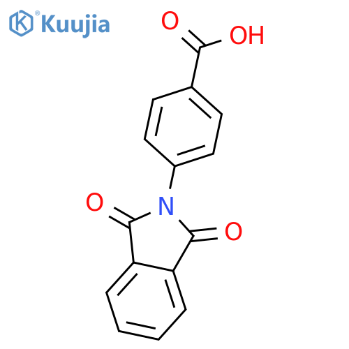 4-(1,3-dioxo-2,3-dihydro-1H-isoindol-2-yl)benzoic acid structure