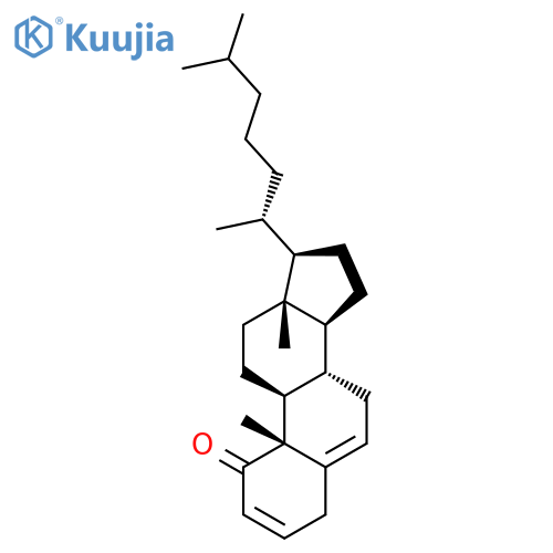 CHOLESTA-2,5-DIEN-1-ONE structure