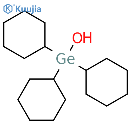 GERMANE, TRICYCLOHEXYLHYDROXY- structure