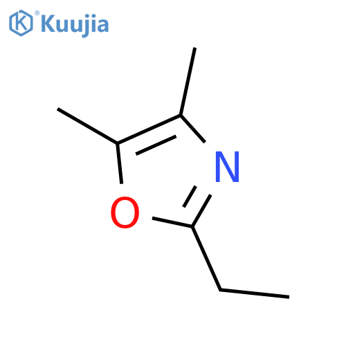 2-Ethyl-4,5-dimethyloxazole structure