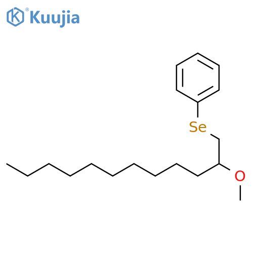 BENZENE, [(2-METHOXYDODECYL)SELENO]- structure