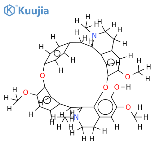 (+)-Fangchinoline structure