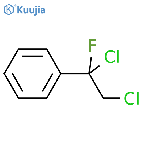 BENZENE, (1,2-DICHLORO-1-FLUOROETHYL)- structure