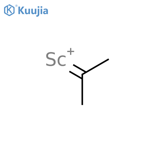 Scandium(1+), (1-methylethylidene)- structure
