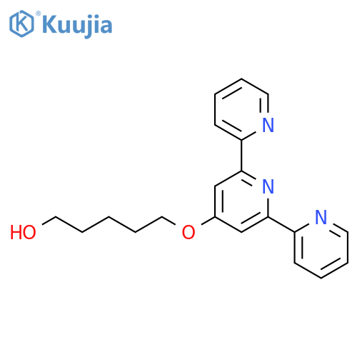 5-(2,6-Dipyridin-2-ylpyridin-4-yl)oxypentan-1-ol structure