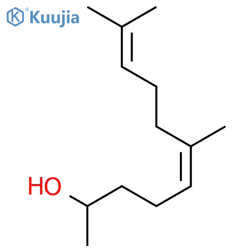 6,10-dimethylundeca-5,9-dien-2-ol structure