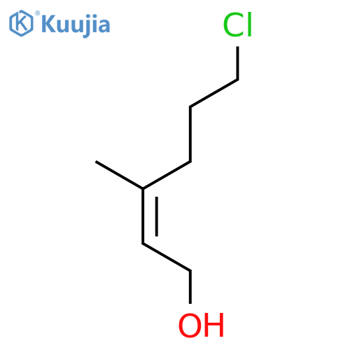 2-HEXEN-1-OL, 6-CHLORO-3-METHYL-, (Z)- structure
