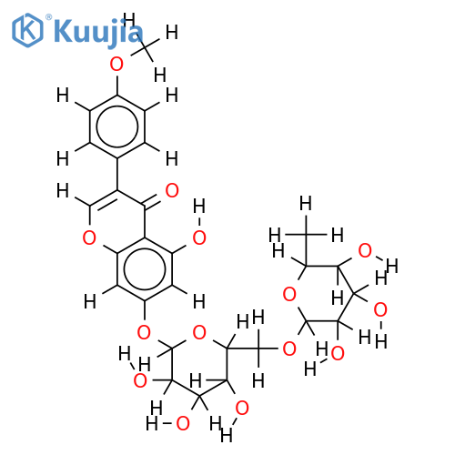 7-O-Rutinoside-Biochanin A structure