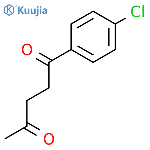 1-(4-Chlorophenyl)pentane-1,4-dione structure