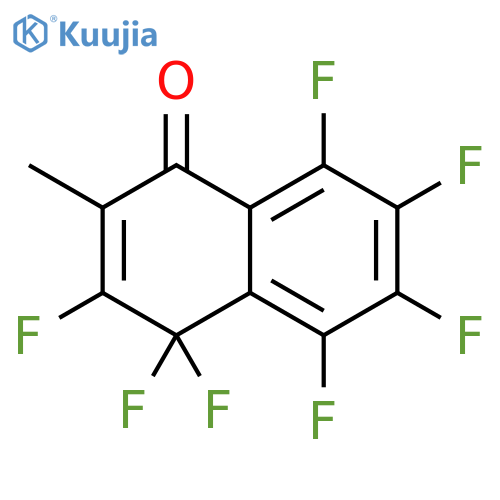 1(4H)-NAPHTHALENONE, 3,4,4,5,6,7,8-HEPTAFLUORO-2-METHYL- structure