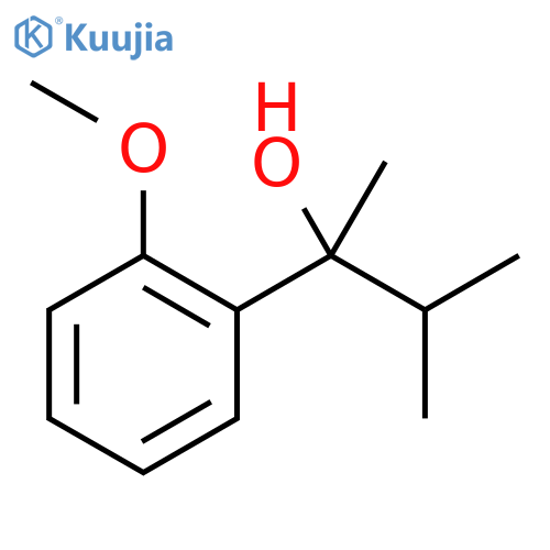 2-(2-METHOXYPHENYL)-3-METHYLBUTAN-2-OL structure