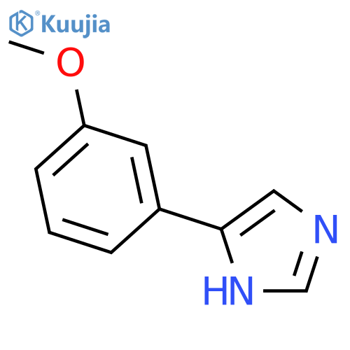 4-(3-methoxyphenyl)-1H-imidazole structure