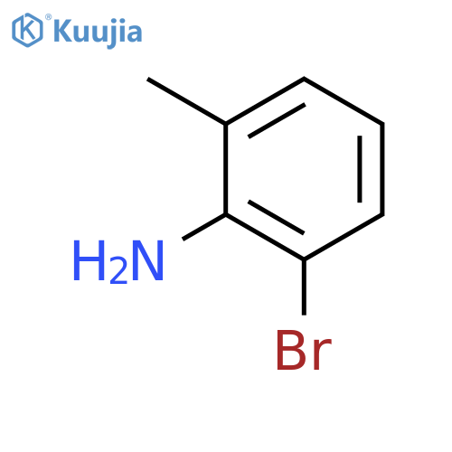 2-Bromo-6-methylaniline structure