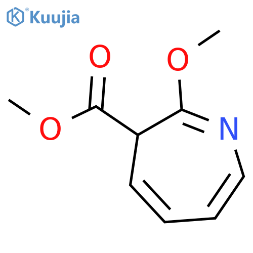 3H-Azepine-3-carboxylic acid, 2-methoxy-, methyl ester structure