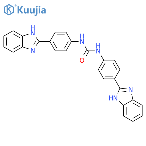 UREA, N,N'-BIS[4-(1H-BENZIMIDAZOL-2-YL)PHENYL]- structure
