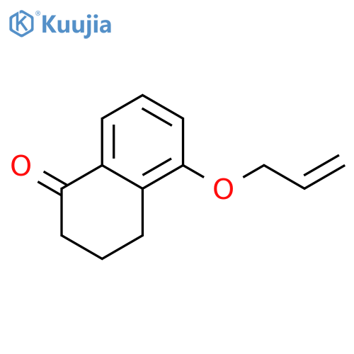 5-(Prop-2-en-1-yloxy)-1,2,3,4-tetrahydronaphthalen-1-one structure