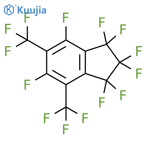 1H-Indene,1,1,2,2,3,3,4,6-octafluoro-2,3-dihydro-5,7-bis(trifluoromethyl)- structure