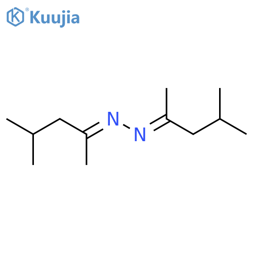 2-Pentanone, 4-methyl-, (1,3-dimethylbutylidene)hydrazone structure