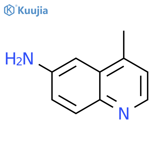 4-Methyl-6-quinolinamine structure