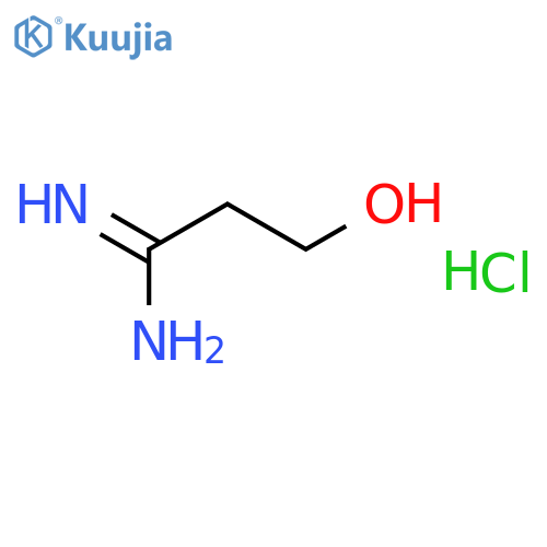 3-Hydroxy-propionamidine Hydrochloride structure
